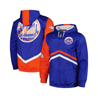 Men's Royal New York Mets Undeniable Full-Zip Hoodie Windbreaker Jacket