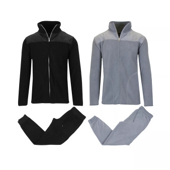 Men's Polar Fleece 2-Full Matching Sets, 4 Piece