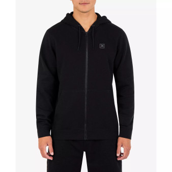 Men's Icon Chest Logo Full Zip Hooded Sweatshirt