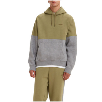 Men's Varsity Relaxed Fit Long Sleeve Hoodie