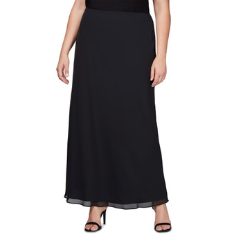 Plus Size Evening Maxi Skirt