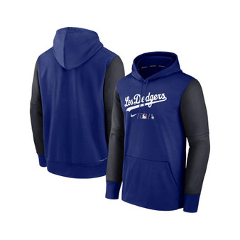 Men's Royal Los Angeles Dodgers Authentic Collection City Connect Performance Pullover Hoodie