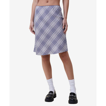 Women's Picot Slip Knee Length Skirt