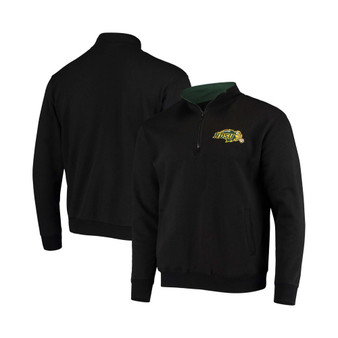 Men's Black NDSU Bison Tortugas Logo Quarter-Zip Jacket