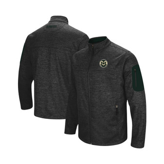 Men's Heathered Charcoal Colorado State Rams Anchor Full-Zip Jacket