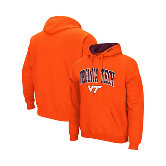 Men's Orange Virginia Tech Hokies Arch and Logo 3.0 Pullover Hoodie