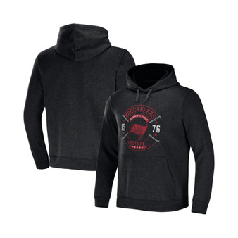 Men's NFL x Darius Rucker Collection by Heather Charcoal Tampa Bay Buccaneers Radar Pullover Hoodie