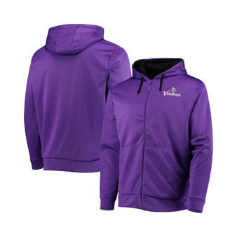 Men's Purple and Black Minnesota Vikings Apprentice Full-Zip Hoodie
