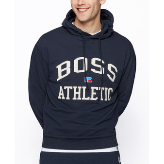BOSS x Russell Athletic Unisex Relaxed-Fit Hoodie