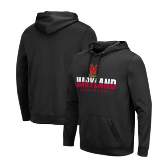 Men's Black Maryland Terrapins Lantern Pullover Hoodie