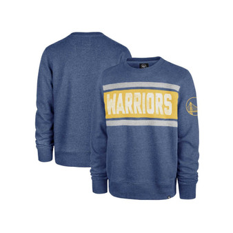 Men's Heather Royal Golden State Warriors Tribeca Emerson Pullover Sweatshirt