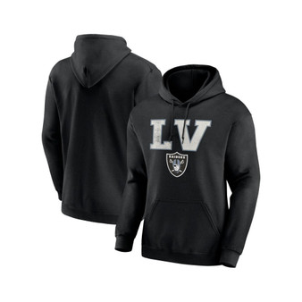 Men's Branded Black Las Vegas Raiders Scoreboard Pullover Hoodie