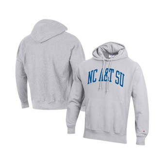Men's Gray North Carolina A&T Aggies Tall Arch Pullover Hoodie