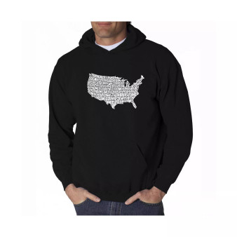 Men's Word Art Hooded Sweatshirt - The Star Spangled Banner