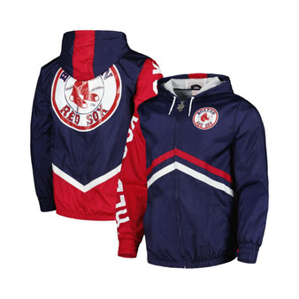 Men's Navy Boston Red Sox Undeniable Full-Zip Hoodie Windbreaker Jacket