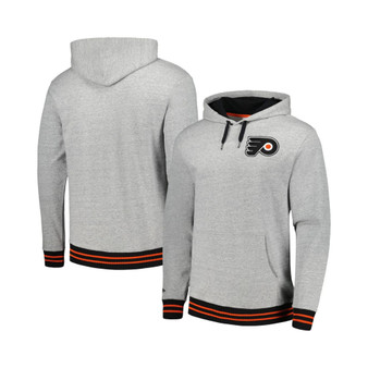 Men's Heather Gray Philadelphia Flyers Classic French Terry Pullover Hoodie