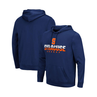 Men's Navy Syracuse Orange Lantern Pullover Hoodie
