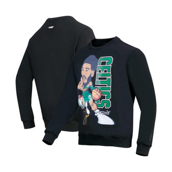 Men's Jayson Tatum Black Boston Celtics Avatar Pullover Sweatshirt