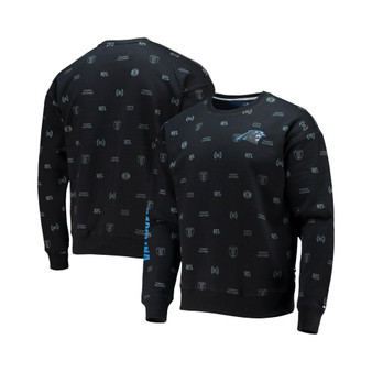 Men's Black Carolina Panthers Reid Graphic Pullover Sweatshirt