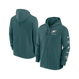 Men's Midnight Green Philadelphia Eagles Surrey Full-Zip Hoodie