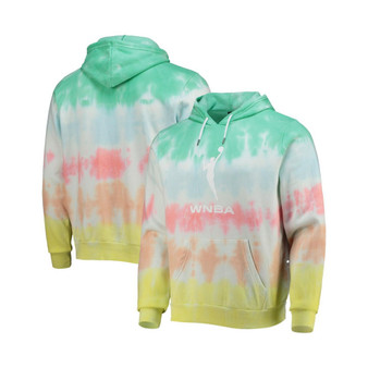 Men's Mint, Coral WNBA Logowoman Pride Pullover Hoodie