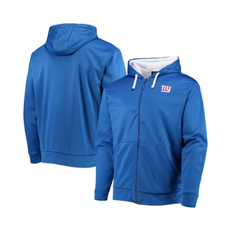 Men's Royal and White New York Giants Apprentice Full-Zip Hoodie