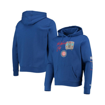 Men's Royal Chicago Cubs City Transit Pullover Hoodie