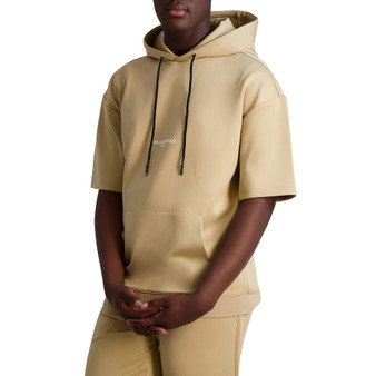 Men's Shorts Sleeve Scuba Hoodie