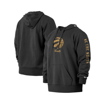 Men's Black Toronto Raptors 2021/22 City Edition Big and Tall Pullover Hoodie