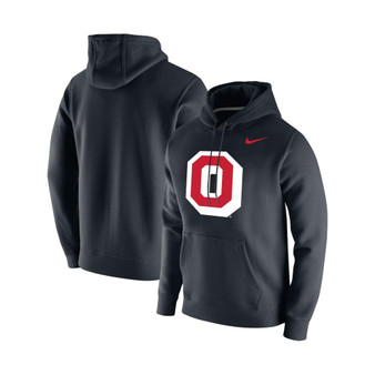 Men's Black Ohio State Buckeyes Vintage-Like School Logo Pullover Hoodie
