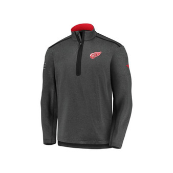 Detroit Redwings Men's Travel & Training Quarter Zip Pullover
