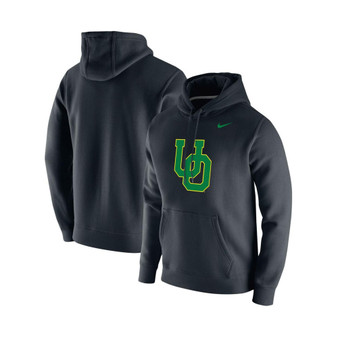 Men's Black Oregon Ducks Vintage-Like School Logo Pullover Hoodie