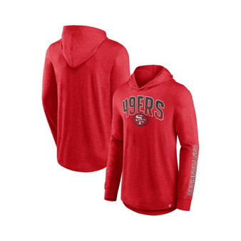 Men's Branded Scarlet San Francisco 49ers Front Runner Pullover Hoodie