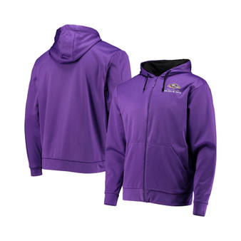 Men's Purple, Black Baltimore Ravens Apprentice Full-Zip Hoodie