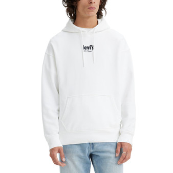 Men's Relaxed-Fit Art Imitates Life Graphic Logo Hoodie
