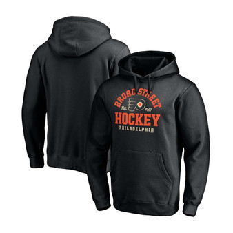 Men's Black Philadelphia Flyers Hometown Collection Fleece Pullover Hoodie