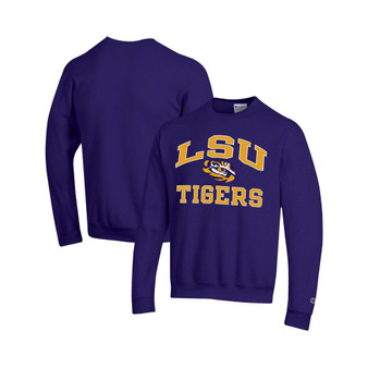 Men's Purple LSU Tigers High Motor Pullover Sweatshirt