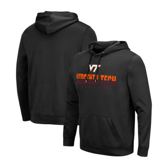 Men's Black Virginia Tech Hokies Lantern Pullover Hoodie