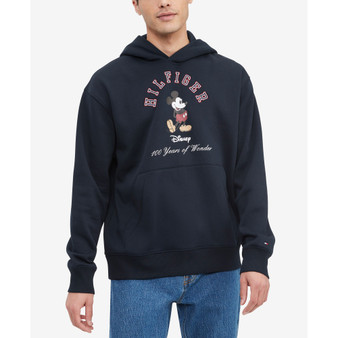 Disney x Men's Mickey Mouse Varsity Graphic Hoodie