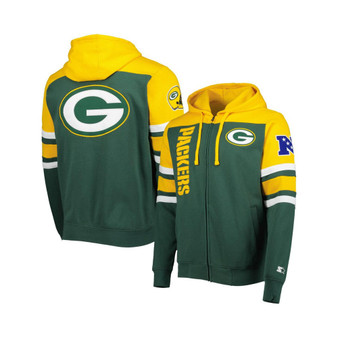 Men's Green Green Bay Packers Extreme Full-Zip Hoodie Jacket