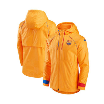 Men's Orange Barcelona All-Weather Full-Zip Jacket