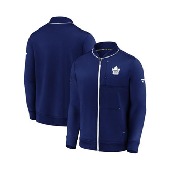 Men's Branded Blue Toronto Maple Leafs Authentic Pro Locker Room Full-Zip Jacket