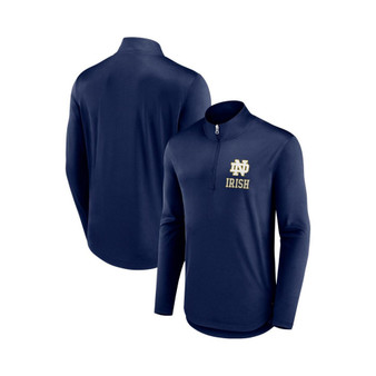 Men's Branded Navy Notre Dame Fighting Irish Tough Minded Quarter-Zip Top