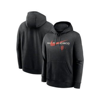 Men's Black San Francisco Giants Swoosh NeighborHOOD Pullover Hoodie