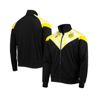Men's Black Borussia Dortmund Iconic Mesh Track DryCELL Full-Zip Training Jacket