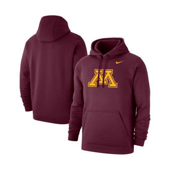 Men's Maroon Minnesota Golden Gophers Logo Club Pullover Hoodie