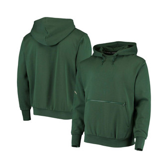 Men's Hunter Green Milwaukee Bucks Statement Edition Courtside Pullover Hoodie