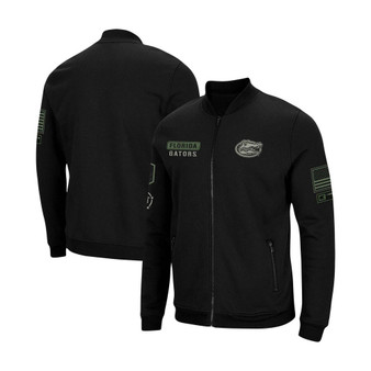 Men's Black Florida Gators OHT Military-Inspired Appreciation High-Speed Bomber Full-Zip Jacket