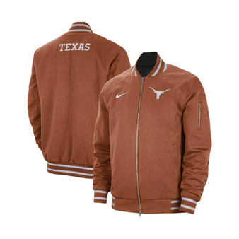 Men's Texas Orange Texas Longhorns Full-Zip Bomber Jacket
