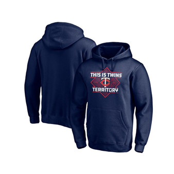 Men's Branded Navy Minnesota Twins Territory Team Pullover Hoodie